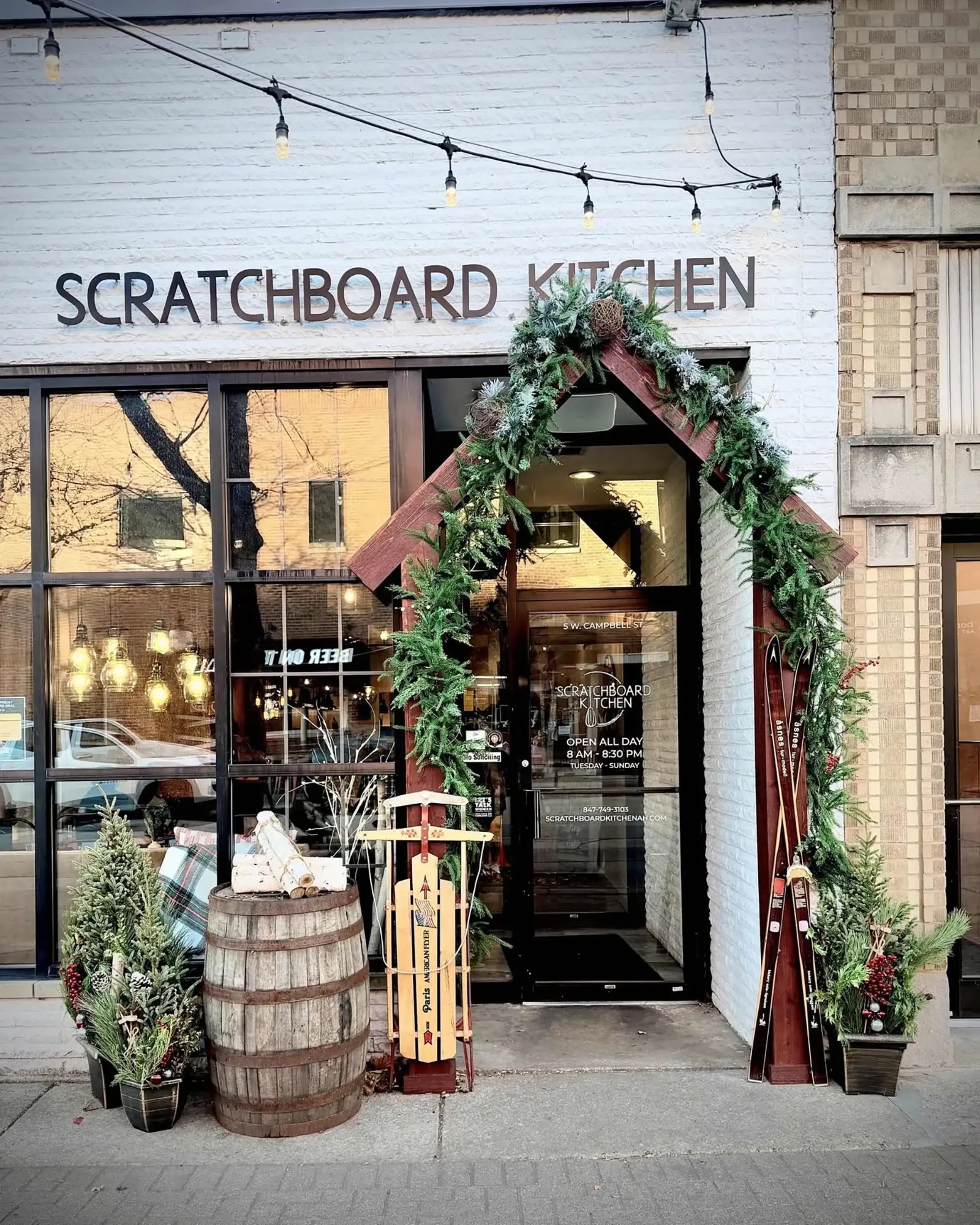 Exterior holiday decor